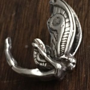 Rare 925 Sterling fairy pendant ONE OF A KIND😍